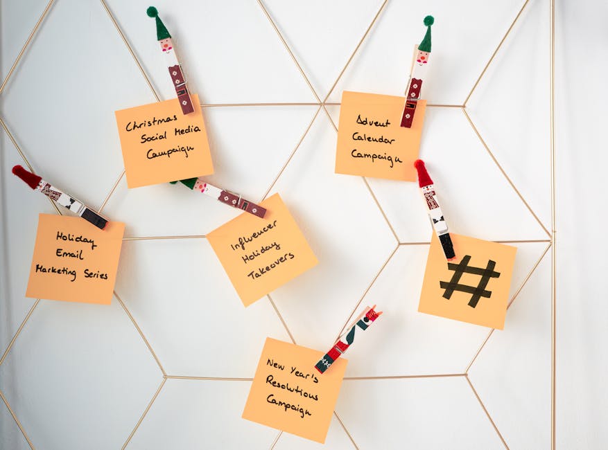 Creating a Seasonal Email Marketing Calendar