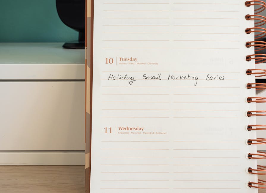 Creating a Seasonal Email Marketing Calendar